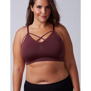 Lane Bryant Cacique Strappy Bralette 22/24